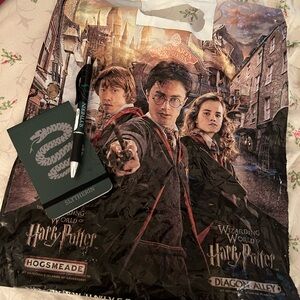 Warner Bros. Slytherin Green and Black Notebook Set